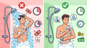 Banho consciente — SAAE Cacoal